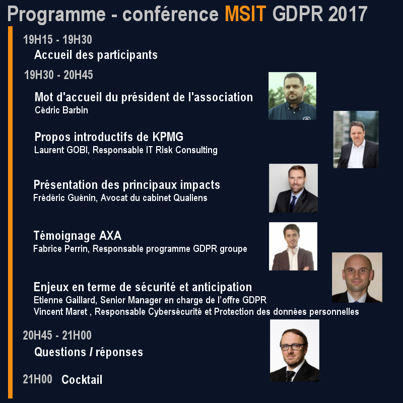 Programme de la conférence